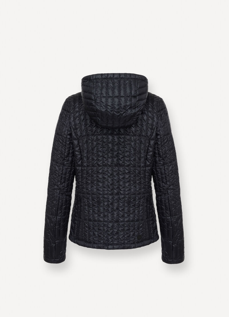 Shiny ultralight down jacket