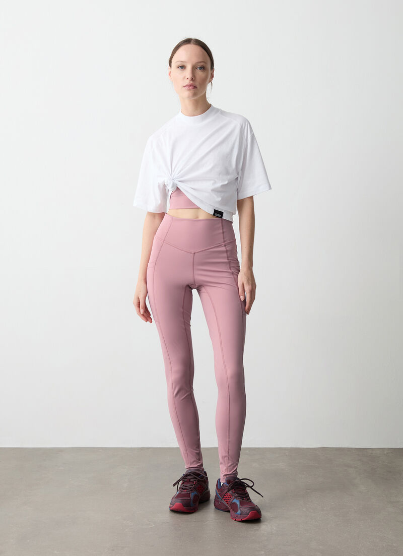 Technical fabric leggings