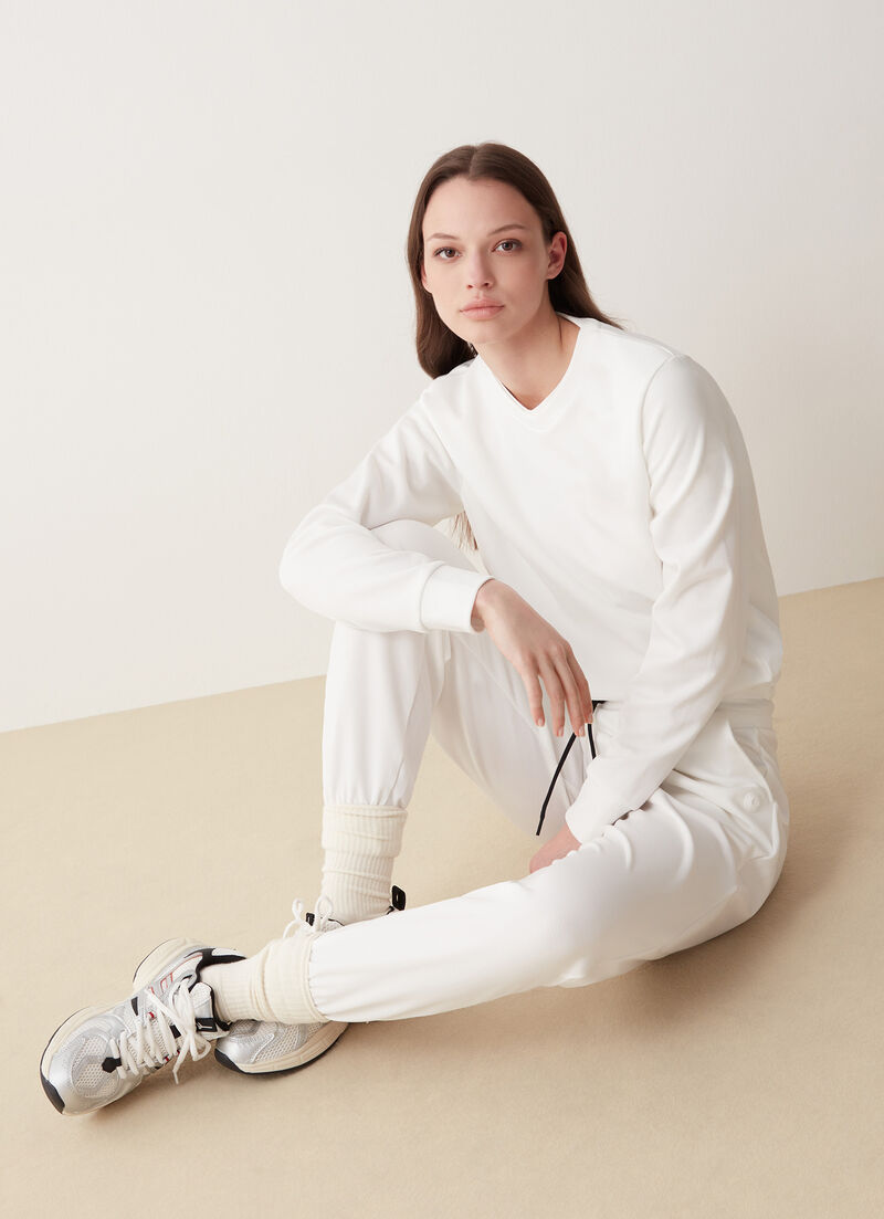 Recycled Essentials fleece trousers