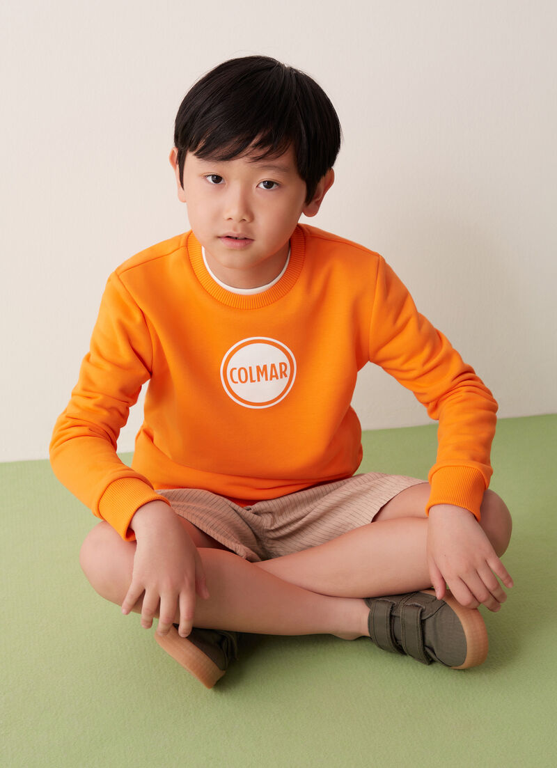 Sweatshirt with maxi Colmar logo