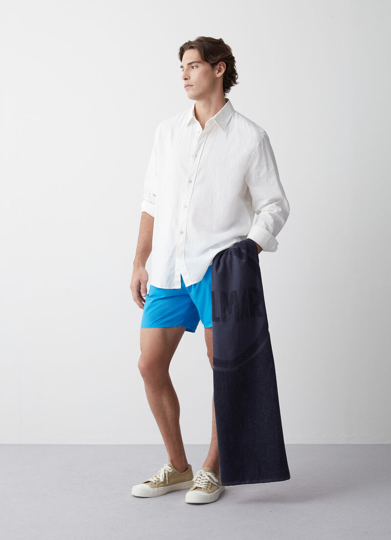 Beach towel backpack