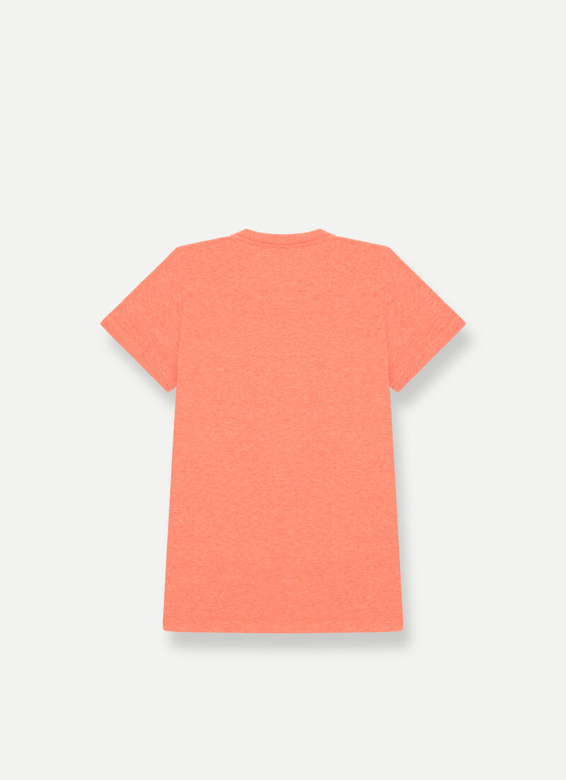 T-shirt with mountain drawing print