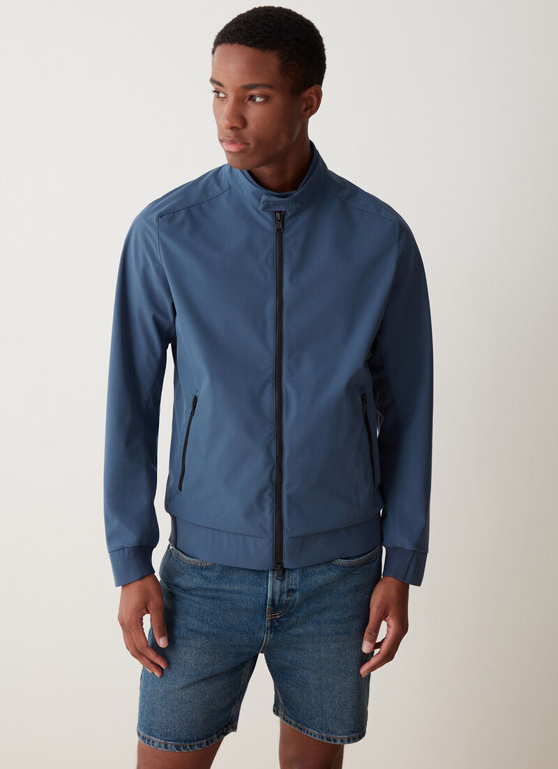 Softshell biker jacket