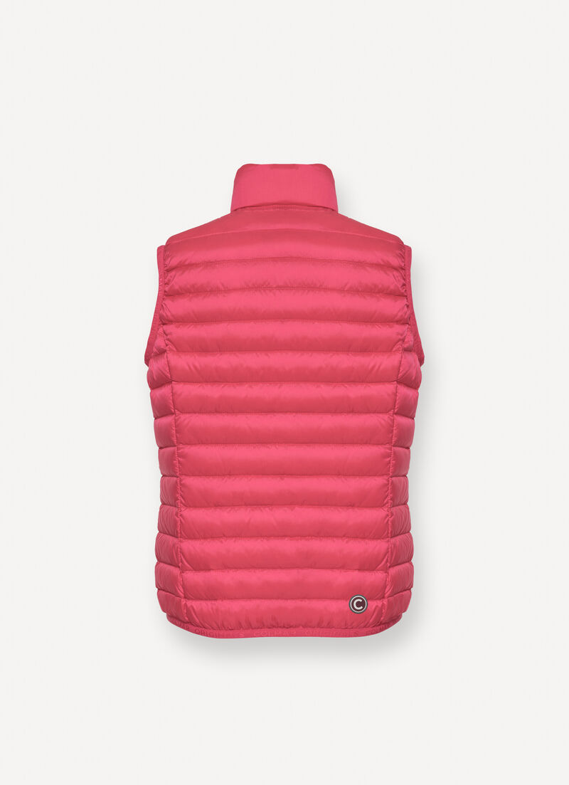 Quilted down gilet