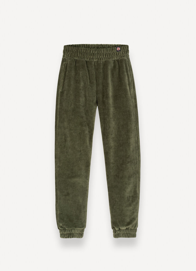 Velvet sweatpants