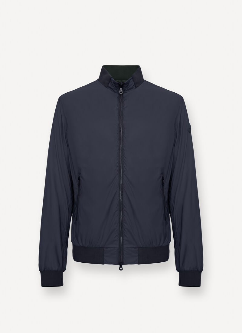 Reversible bomber jacket