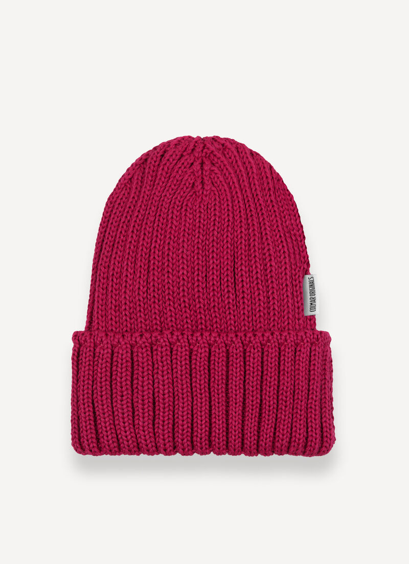 SmileyWorld® rib-knit hat