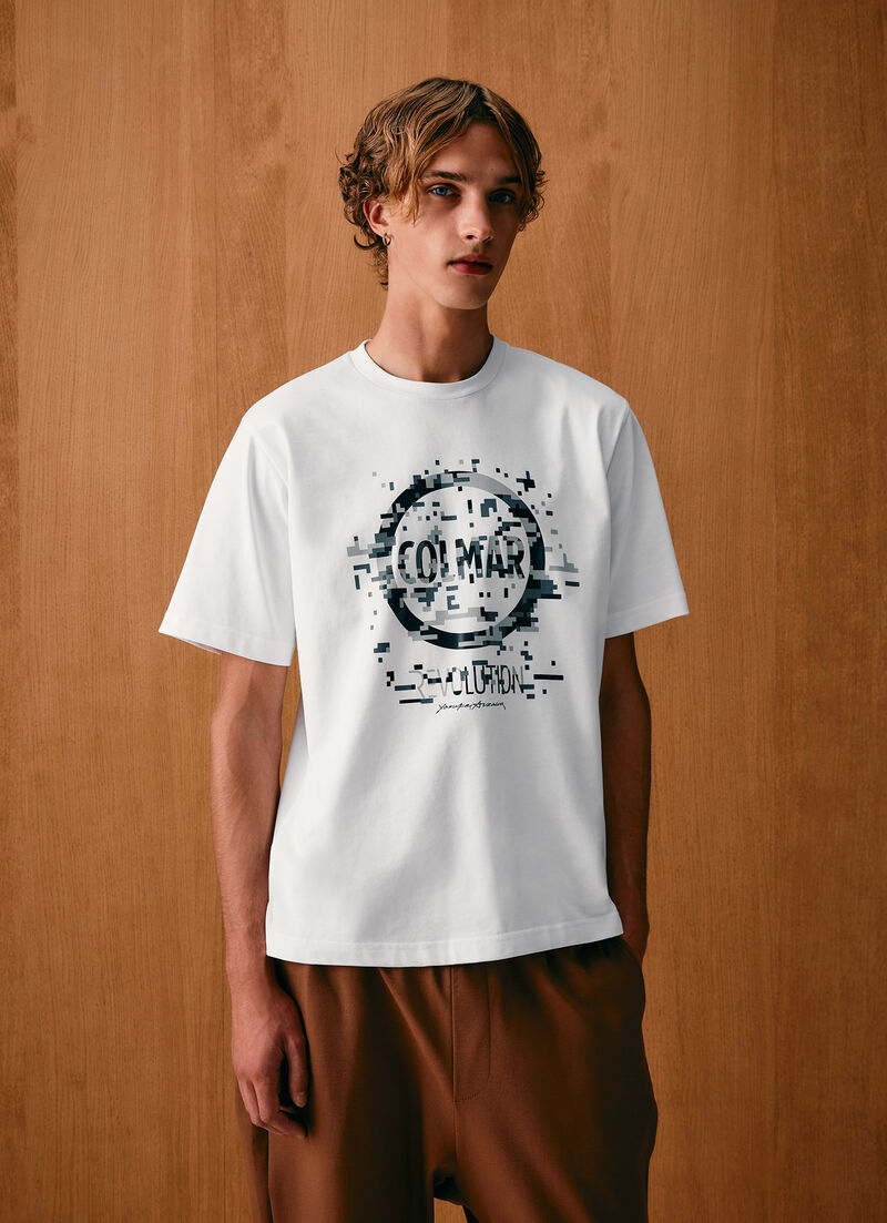 Crew-neck T-shirt with logo