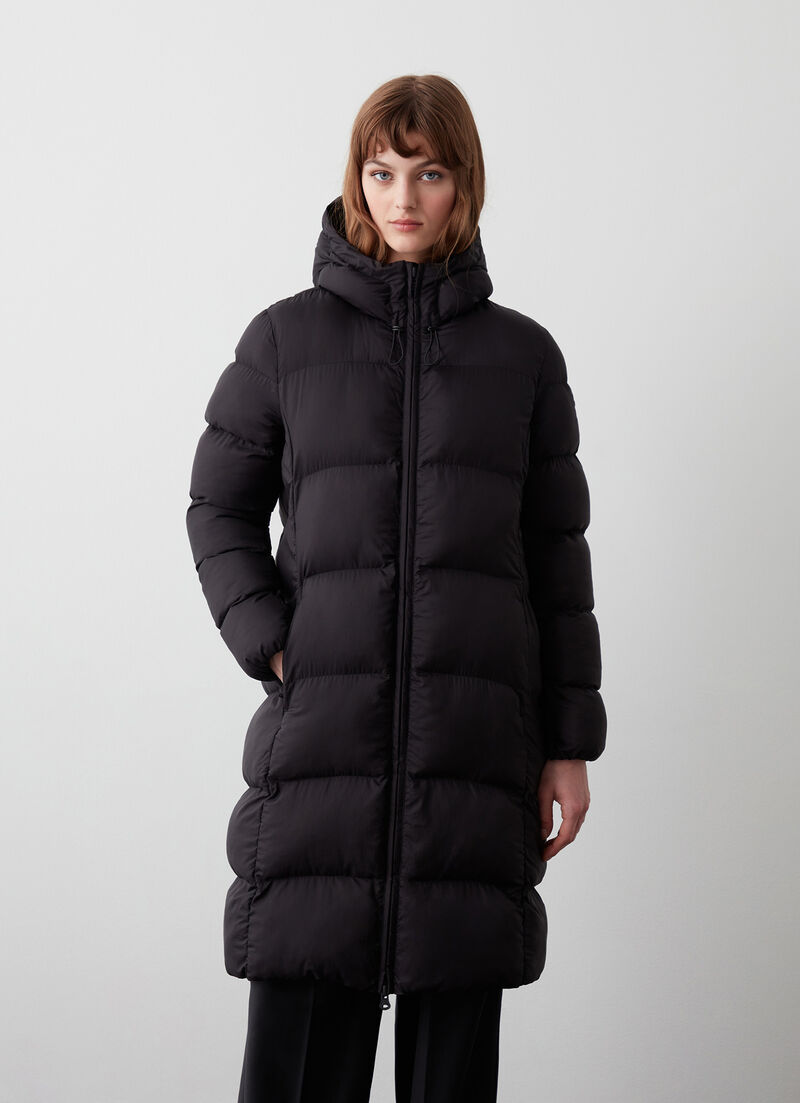 Long Recycled Essentials padded jacket