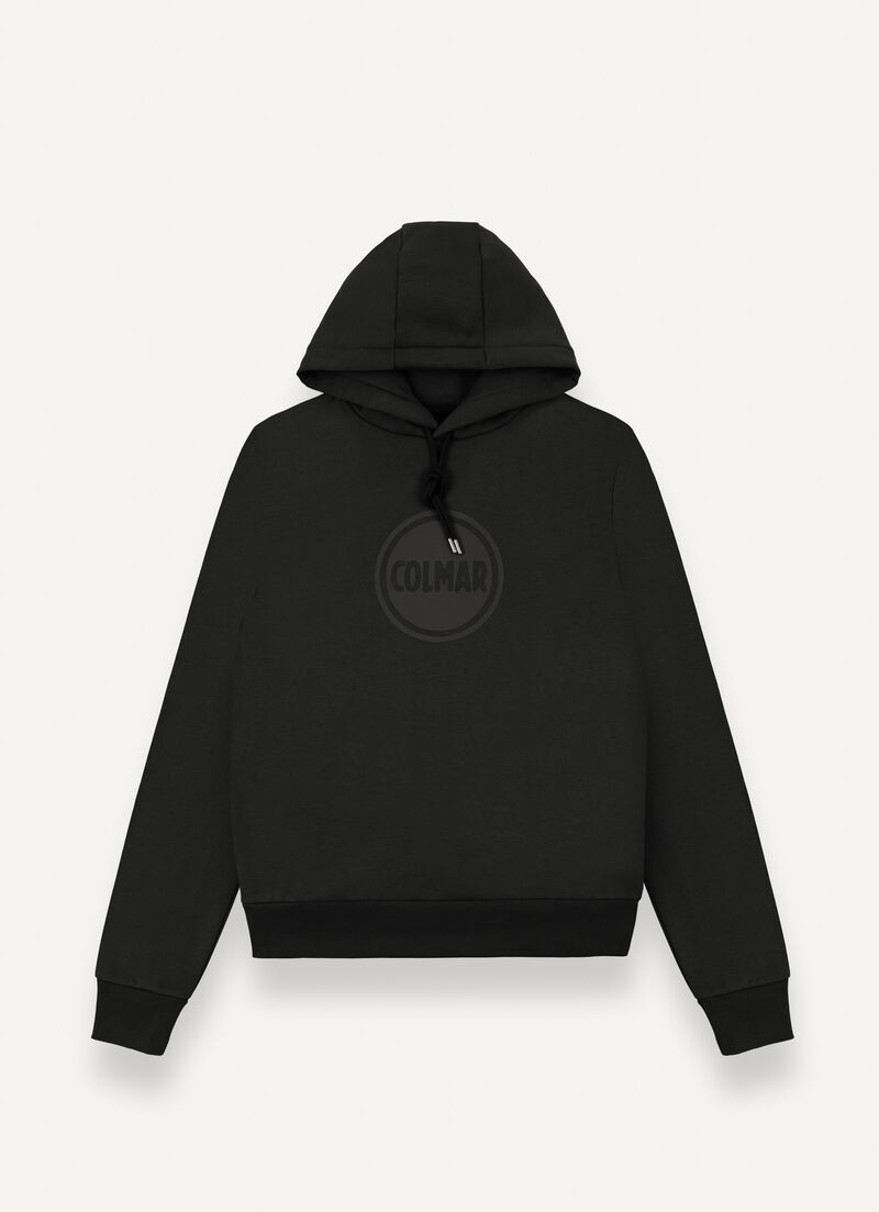 Hooded sweatshirt with logo