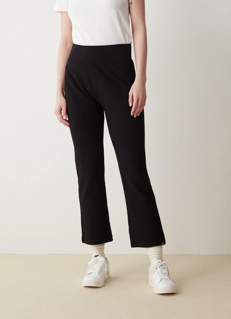 Capri high-rise trousers