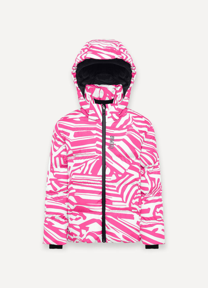 Scratchy girl's ski jacket