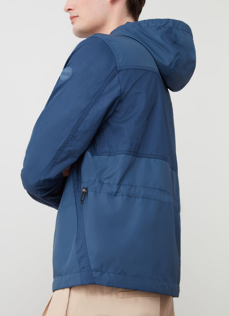 Cotton and nylon jacket