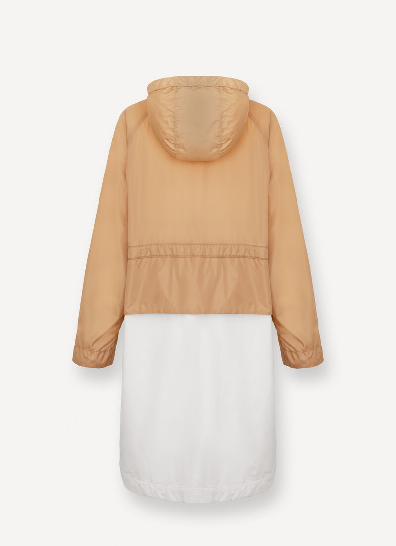 Long oversized cotton jacket