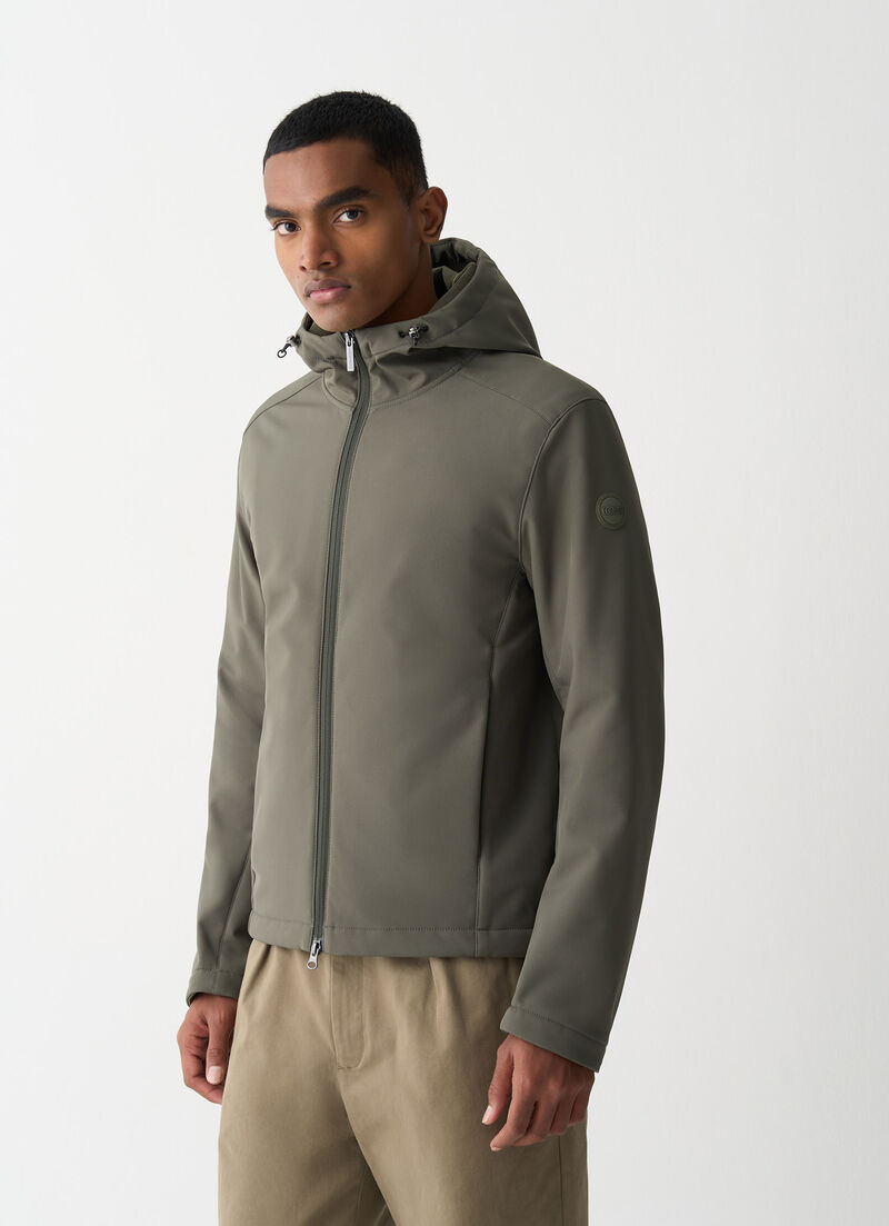 Autumn-weight softshell jacket