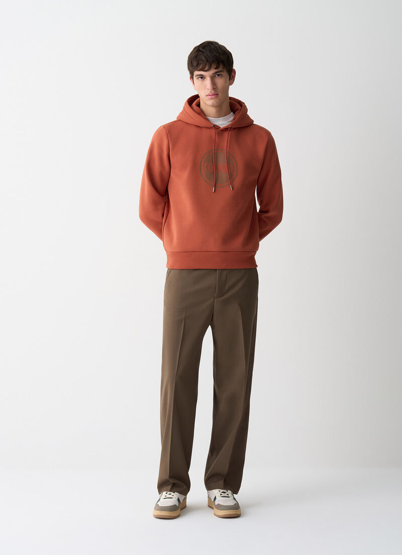 Hooded sweatshirt with logo