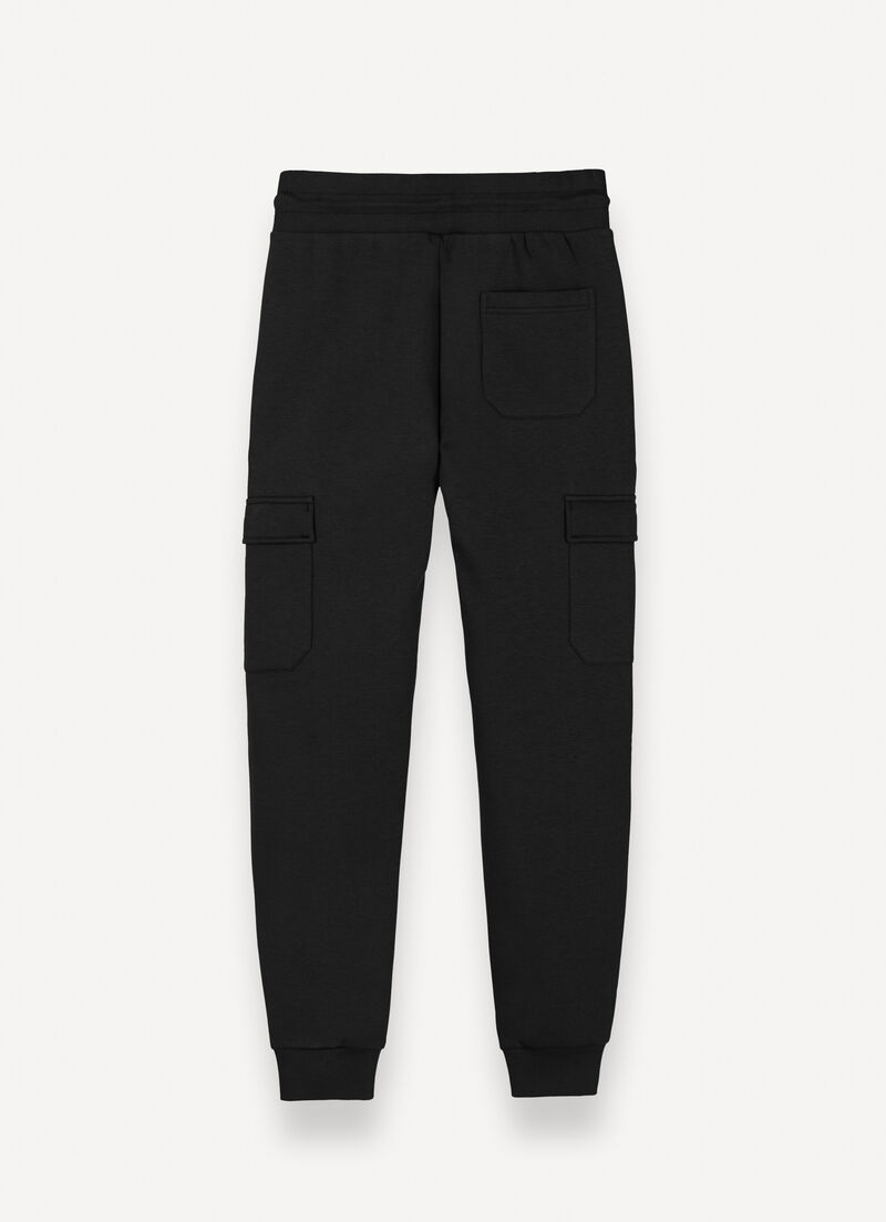Cargo-style tracksuit bottoms