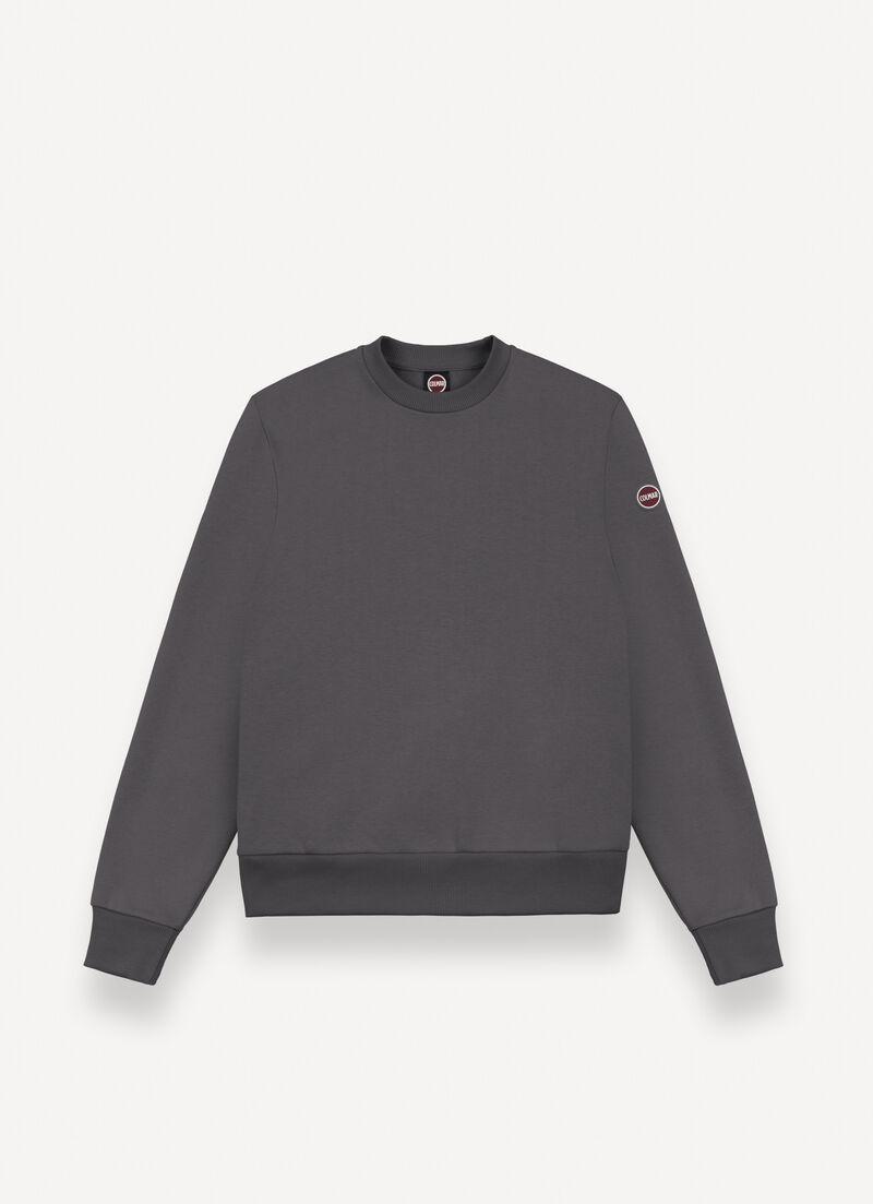 Cotton crew-neck sweatshirt