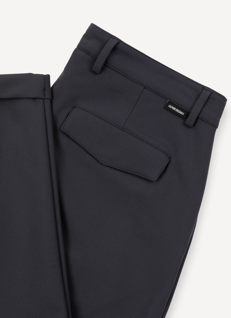 Easy-care trousers with turn-ups