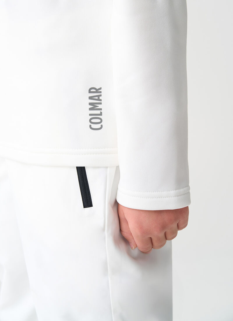 Girl's ski fleece with teddy insert