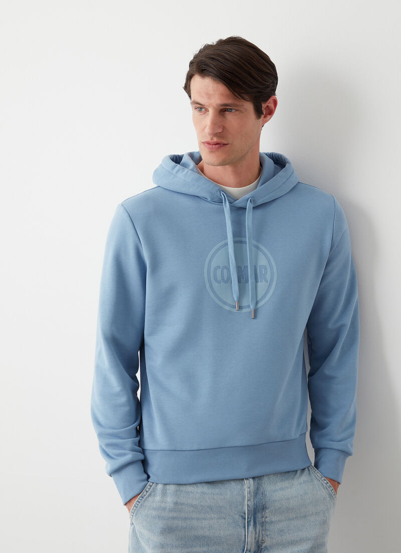 Hooded sweatshirt with logo