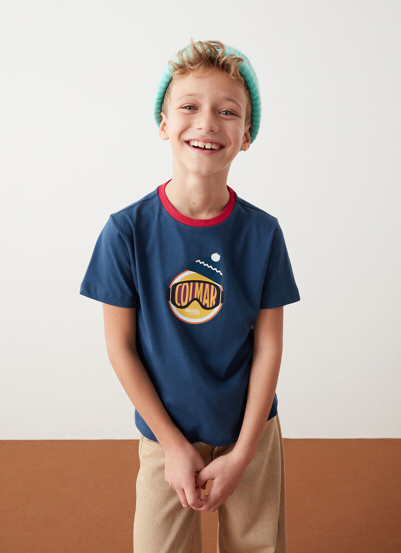 100% cotton T-shirt with logo