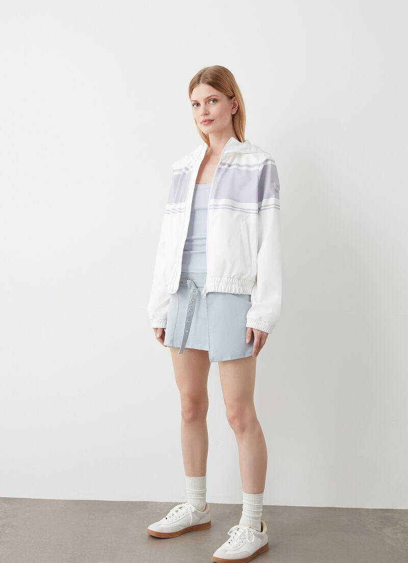 Printed softshell jacket