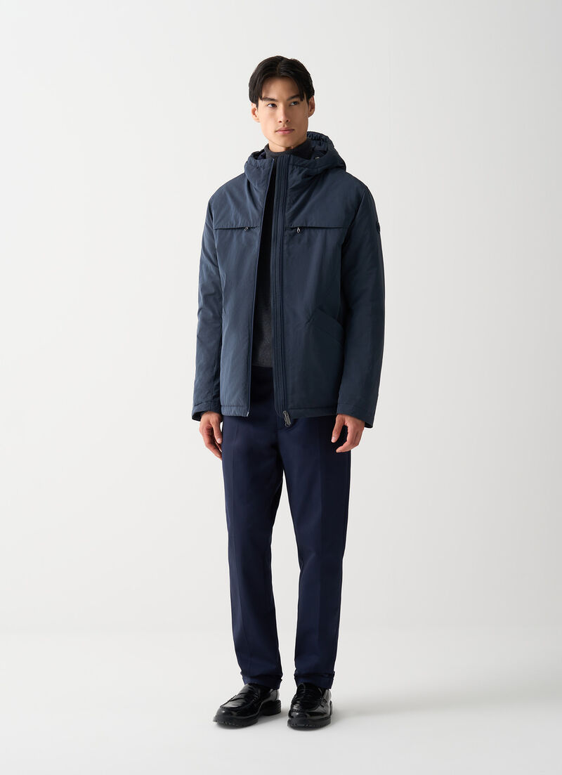 Supersoft jacket with hood