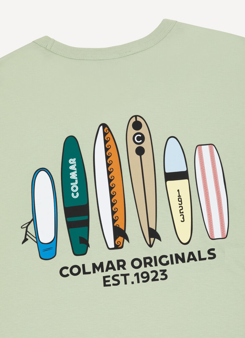 Short-sleeved surf T-shirt