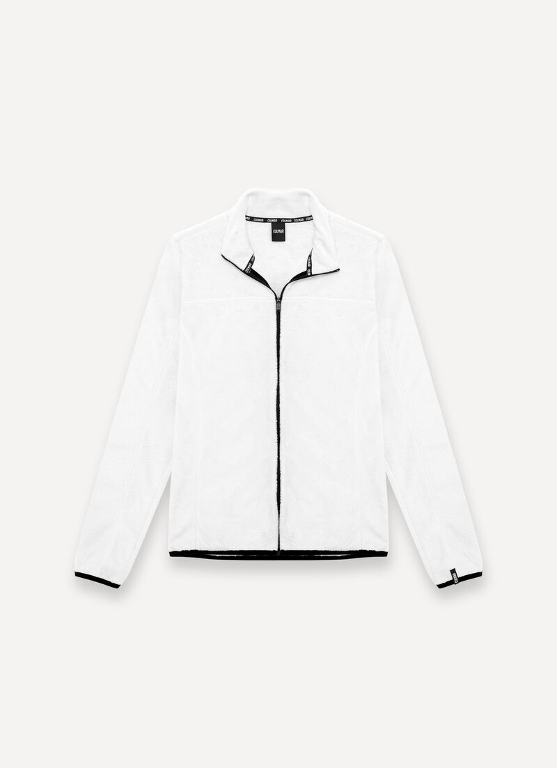 Plush-effect ski fleece