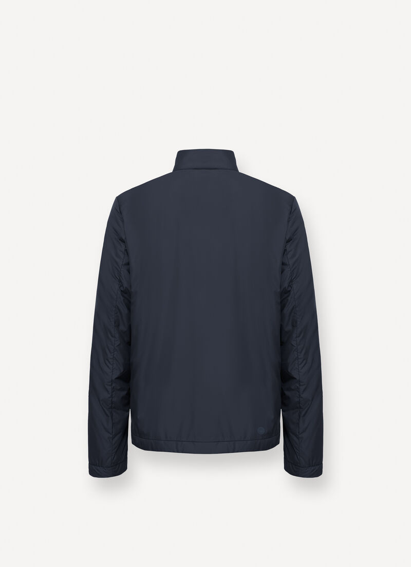 Biker jacket with wad padding