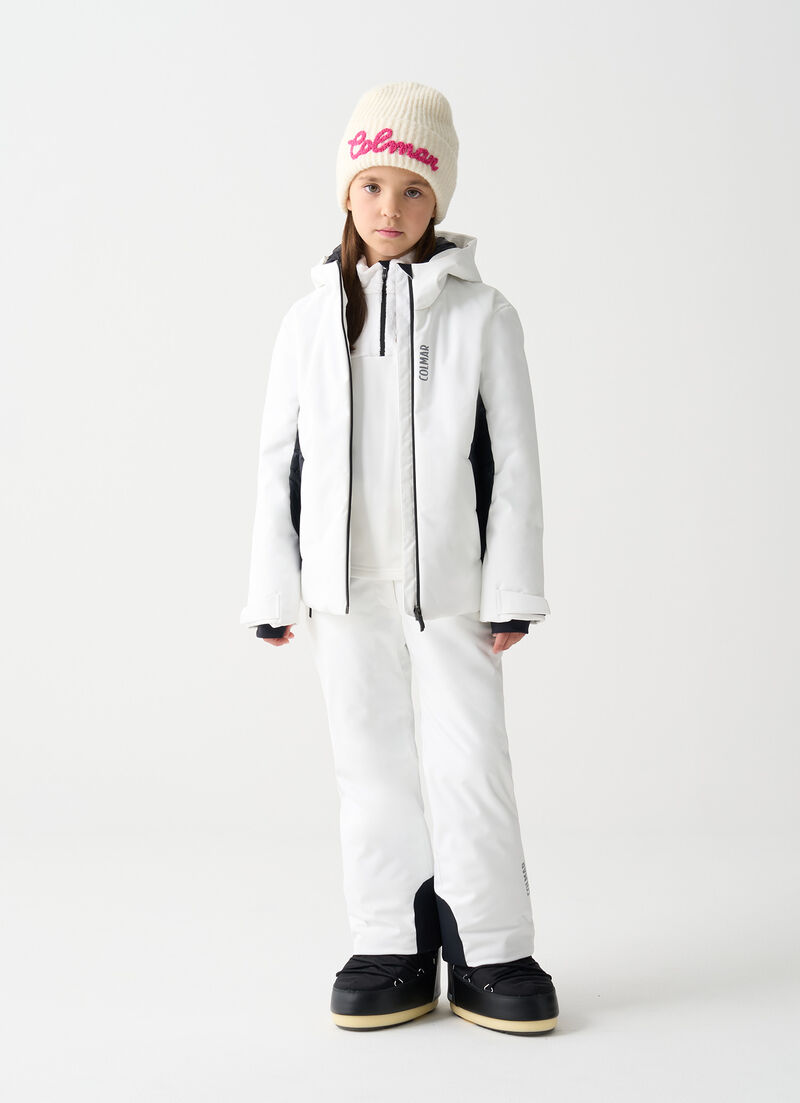 Charming girl's ski jacket