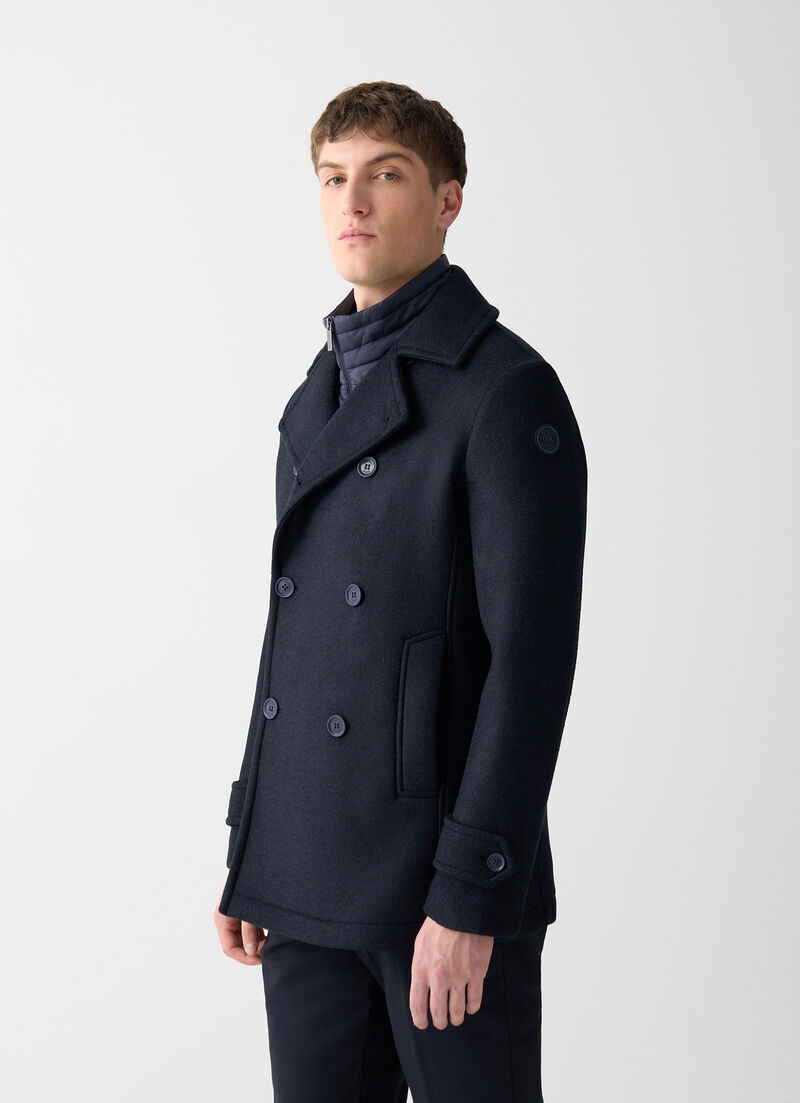 Double-breasted coat