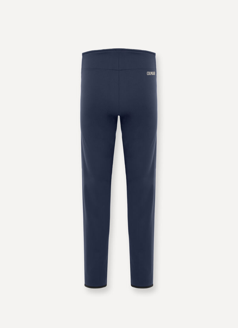 Slim-fit softshell ski leggings