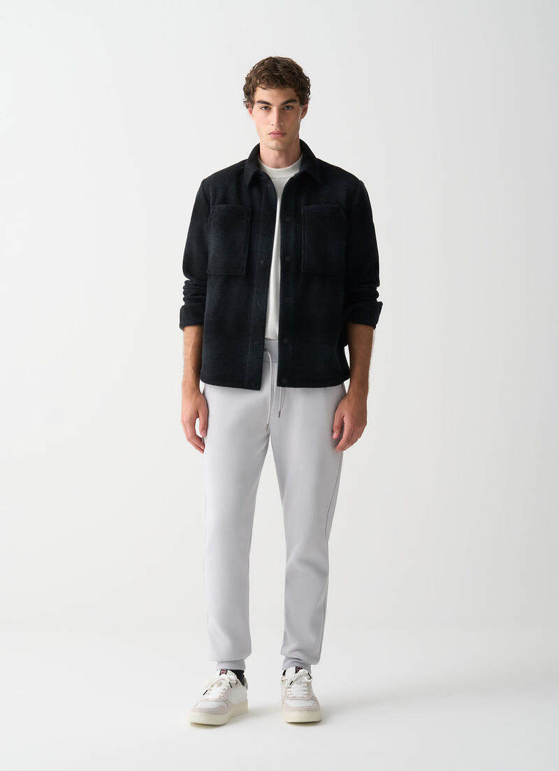 Cotton tracksuit bottoms