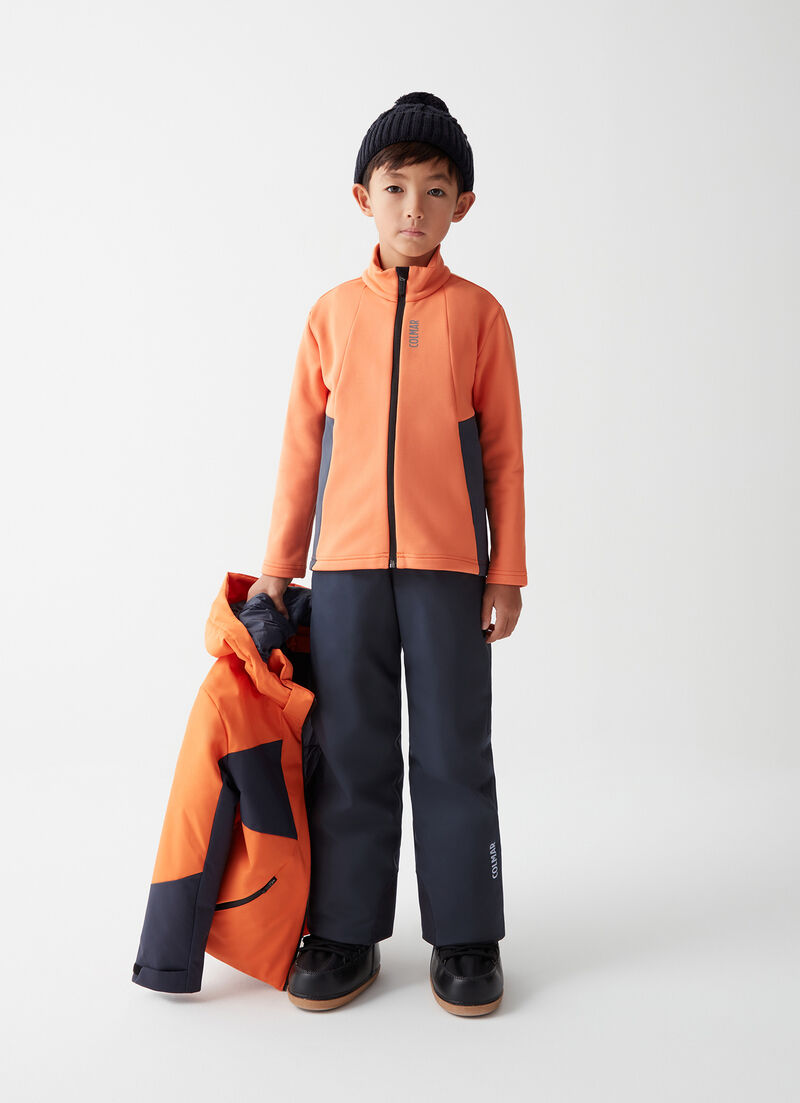 Boys’ full-zip ski sweatshirt