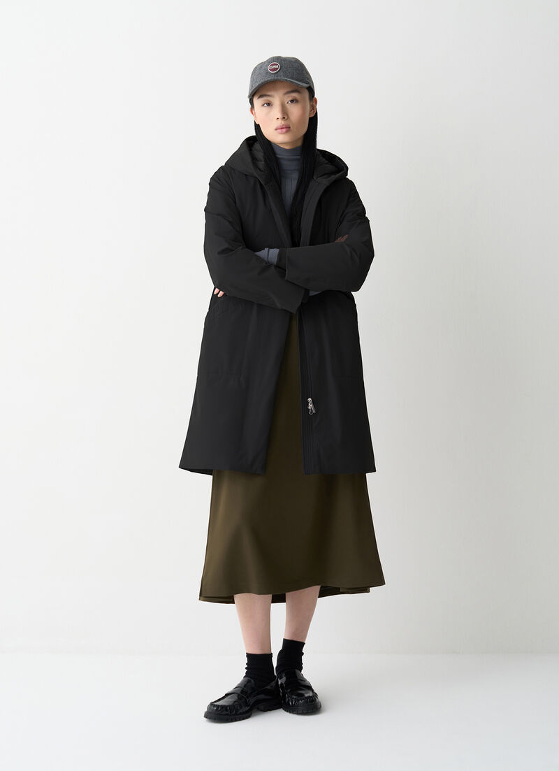 Waterproof down jacket