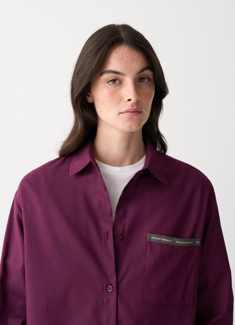 Cotton flannel shirt