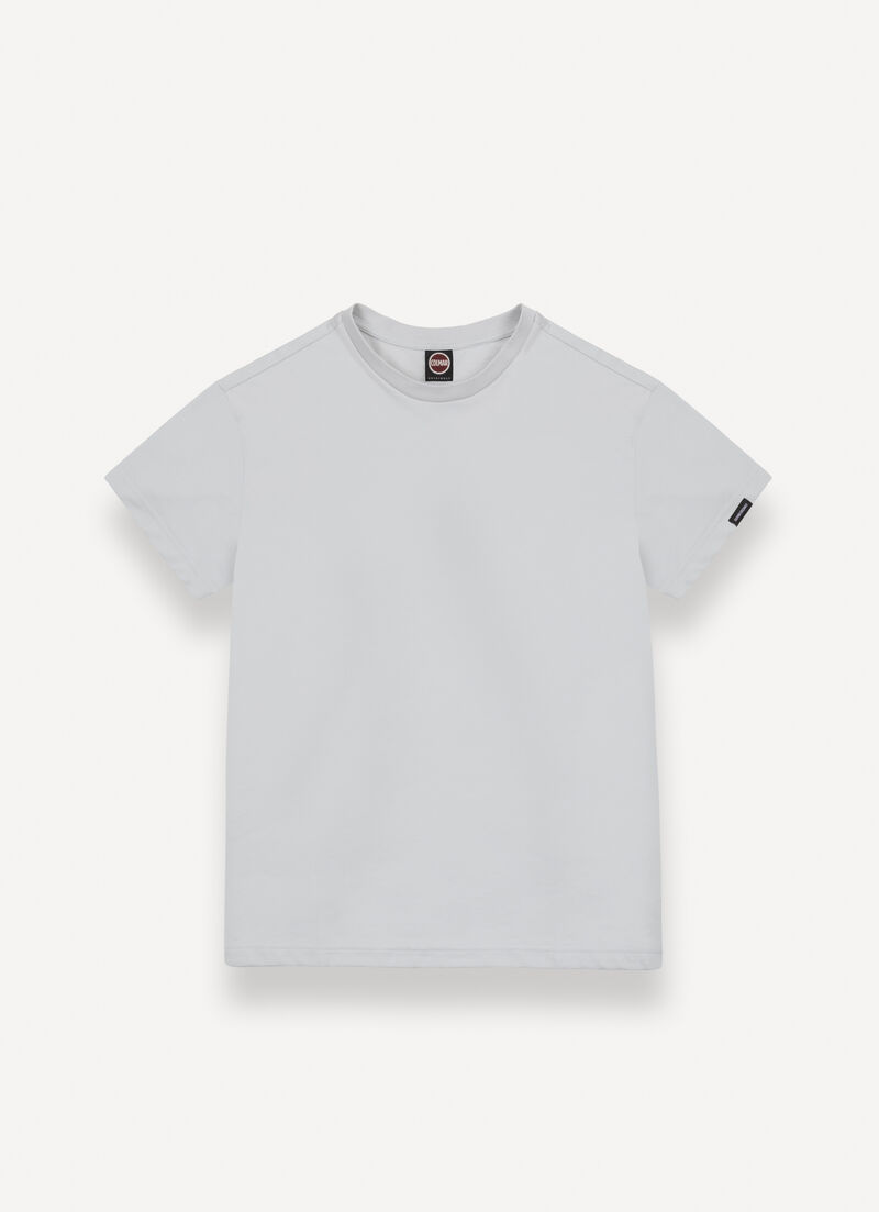 Short-sleeved stretch T-shirt