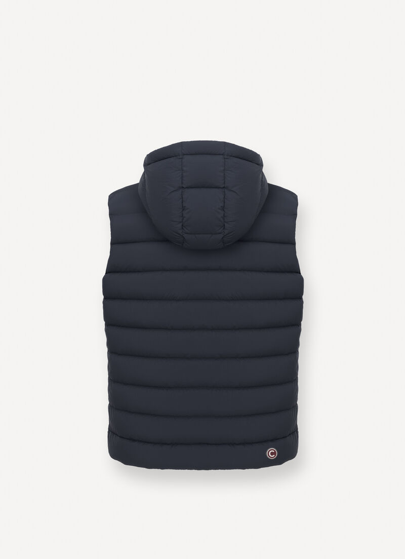 Vest with hood
