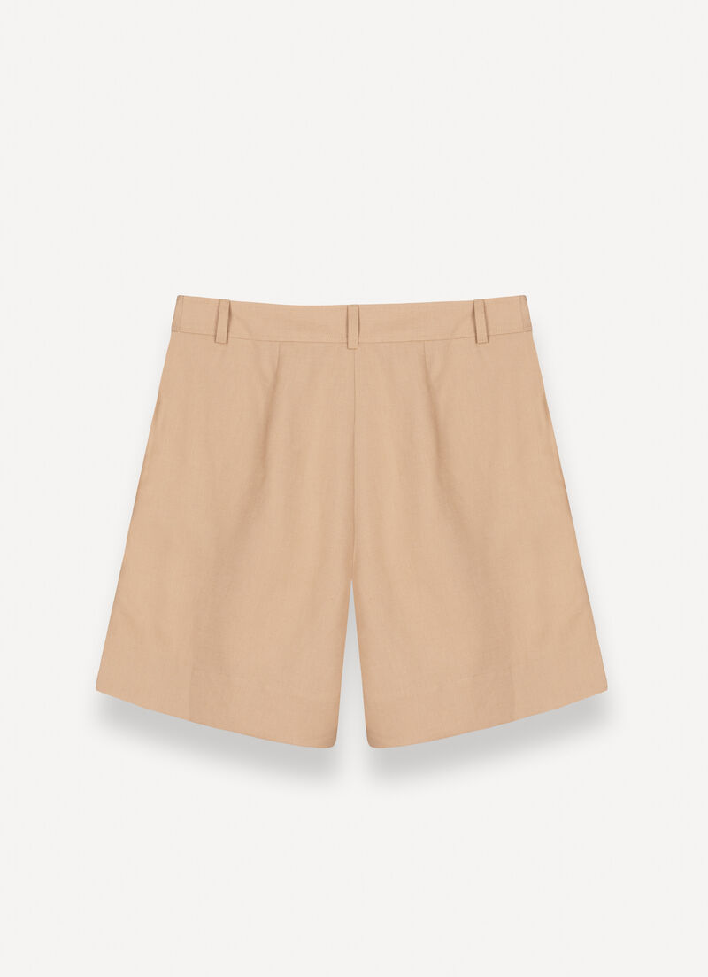 Linen bermudas