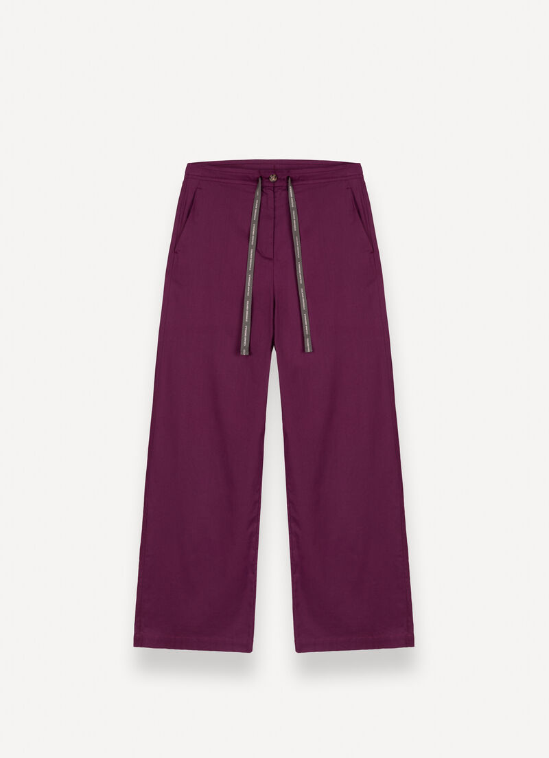 Cotton flannel trousers