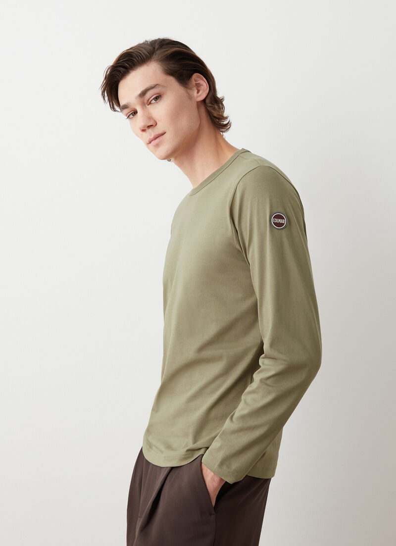 100% cotton long-sleeved T-shirt