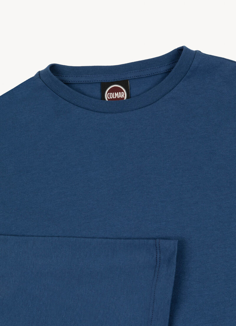 Men’s T-shirt with long sleeves in cotton jersey