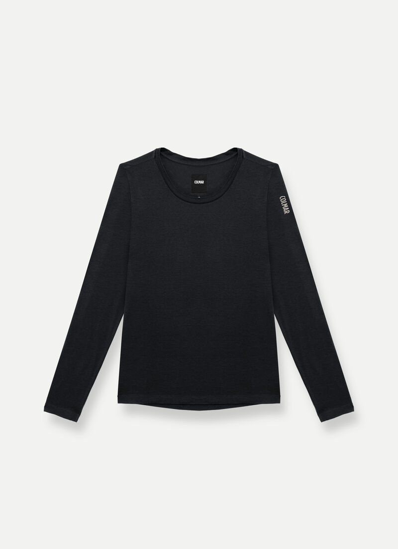 Long-sleeved T-shirt in jersey