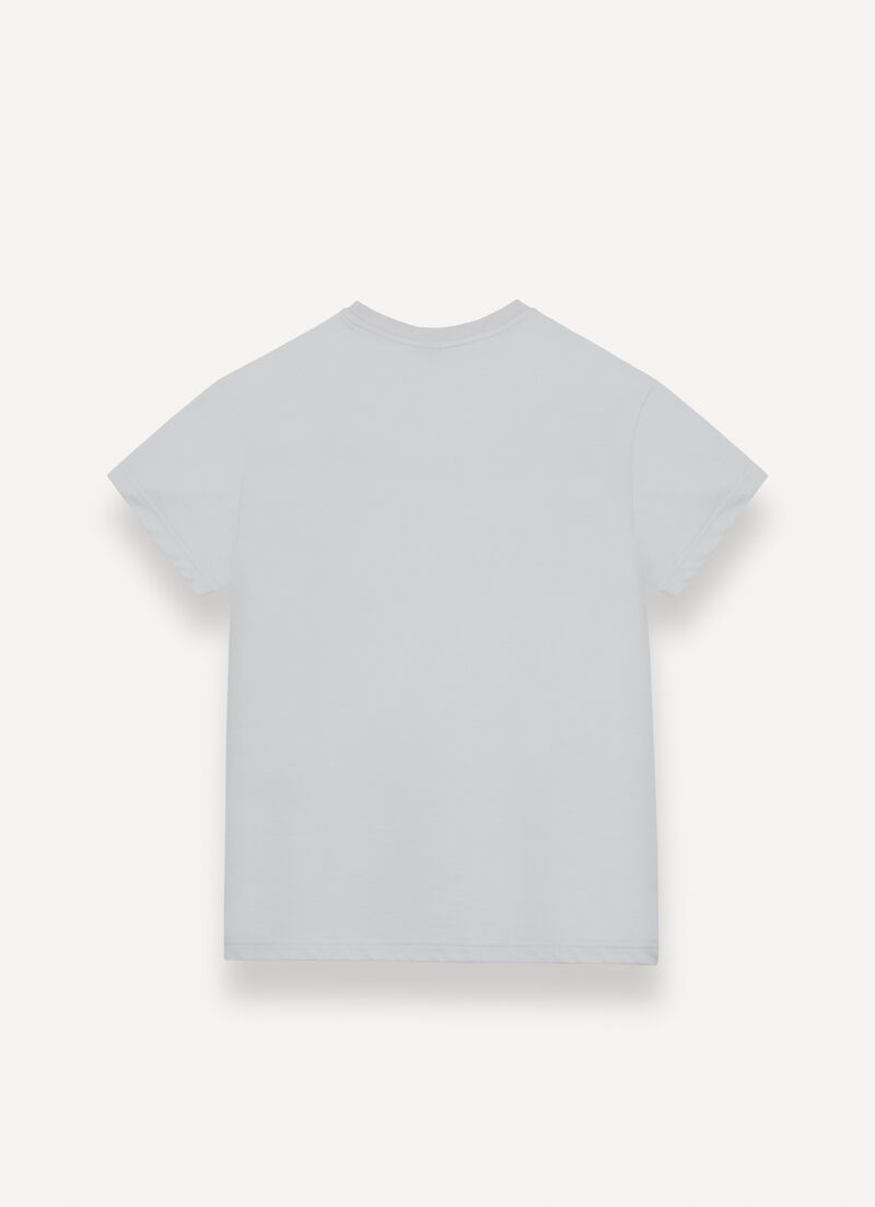 Short-sleeved stretch T-shirt