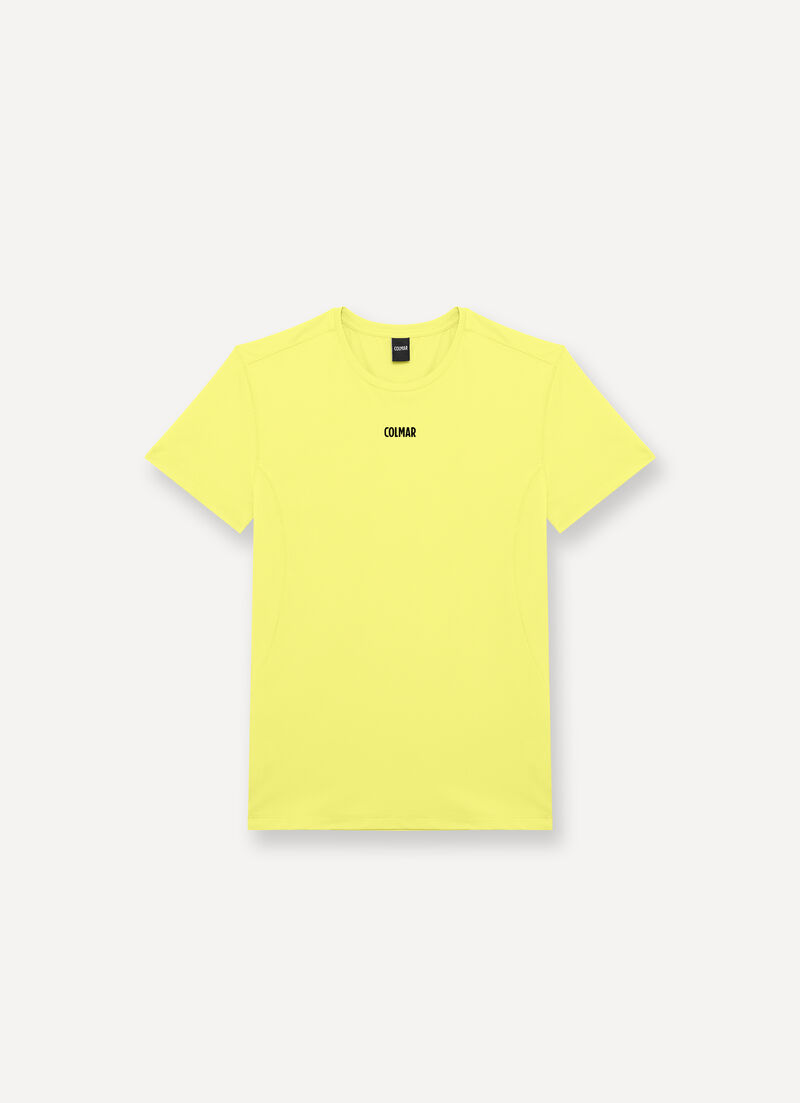 Short-sleeved T-shirt in stretch jersey