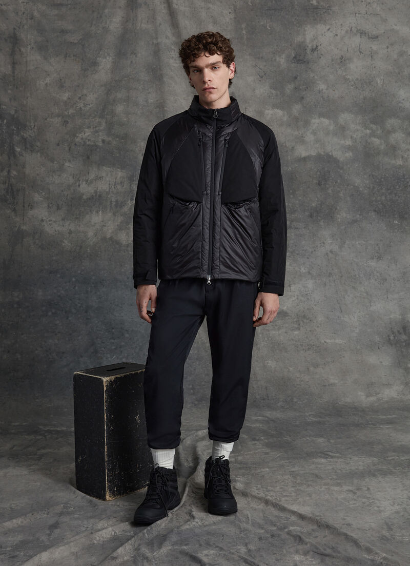 Solid-colour mini ripstop jacket