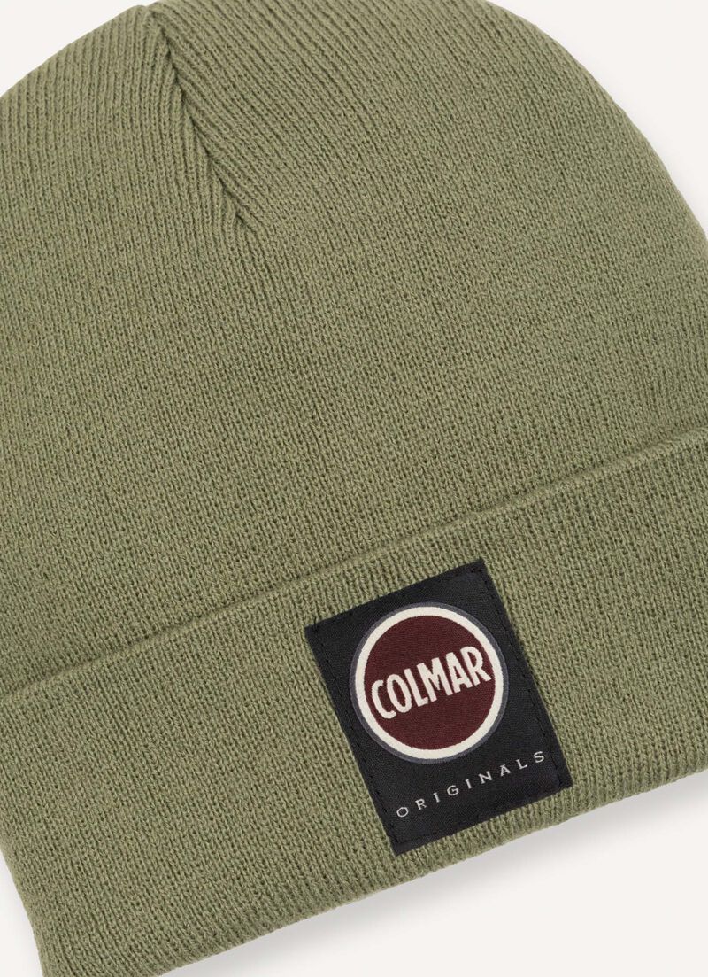 Hat with turn-up cuff