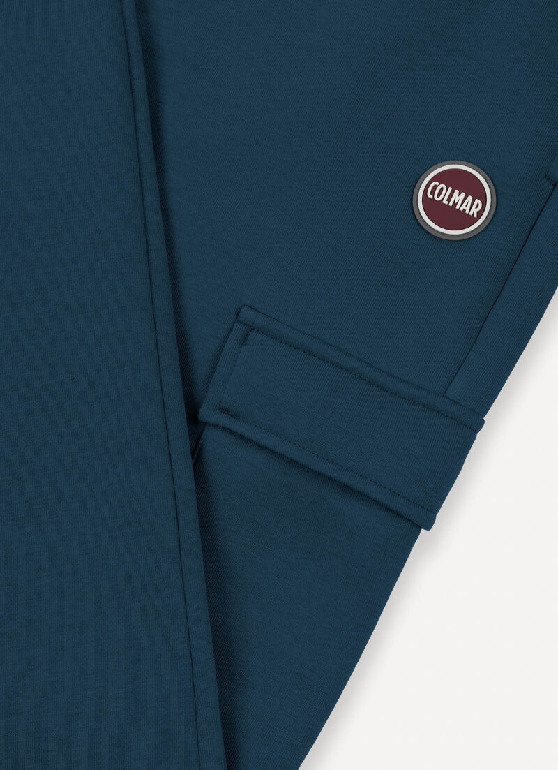 Cargo-style tracksuit bottoms